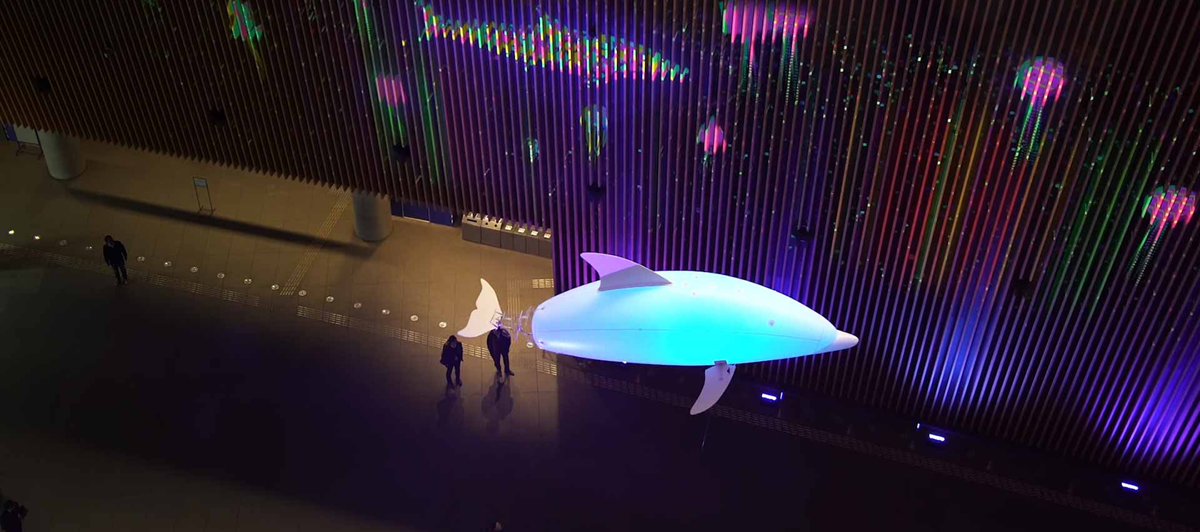 東京国際フォーラム開館 20 周年記念イベント「光のアクアリウム