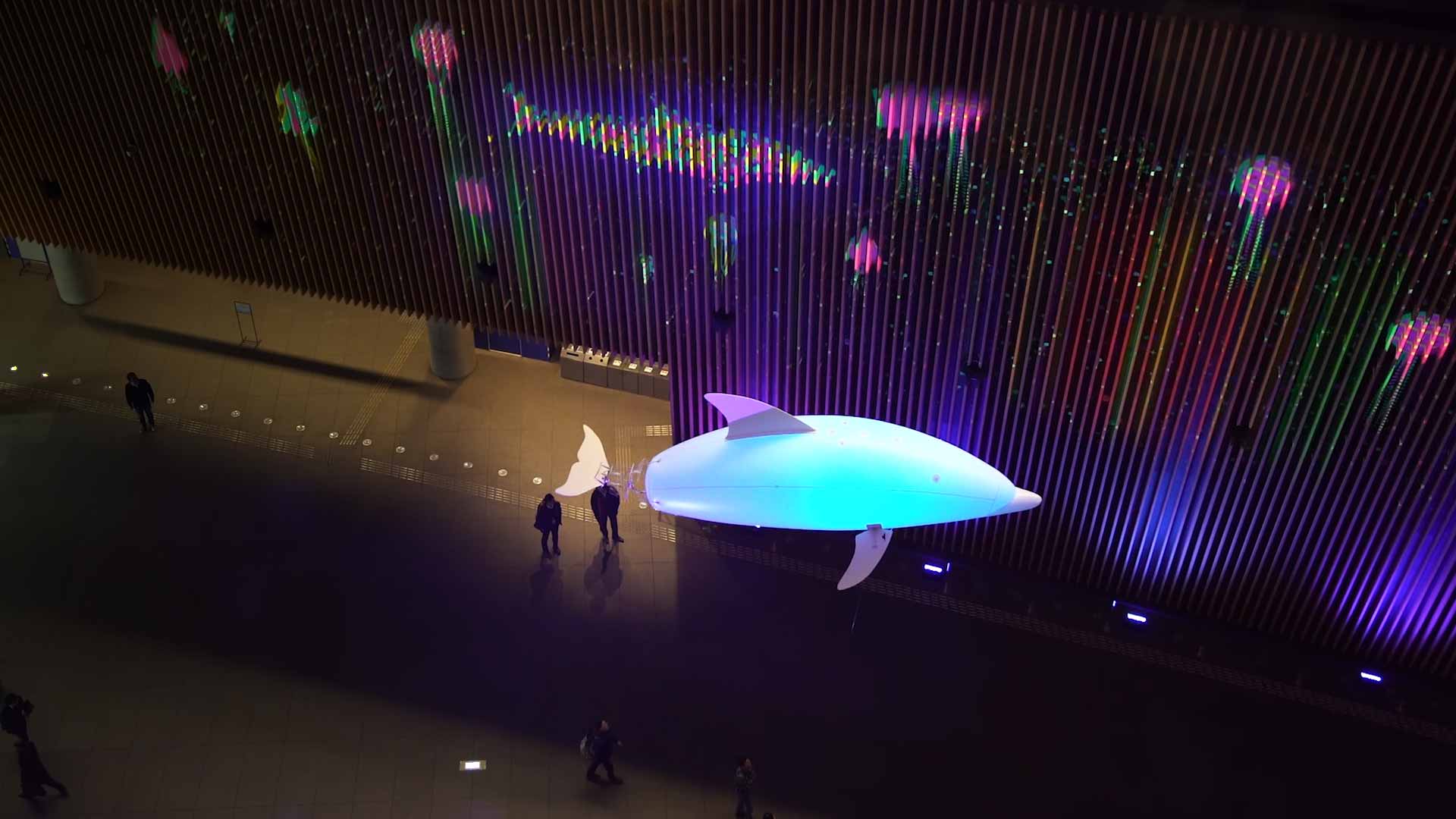 東京国際フォーラム開館 20周年記念イベント「光のアクアリウム」