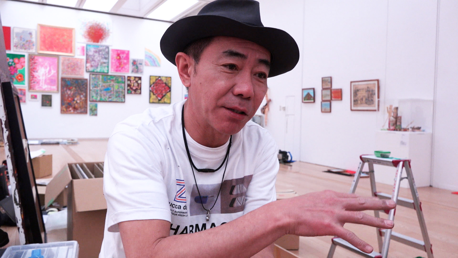 Hulu アートバラエティ「木梨憲武 Inspiration Only」｜WORKS｜P.I.C.S.