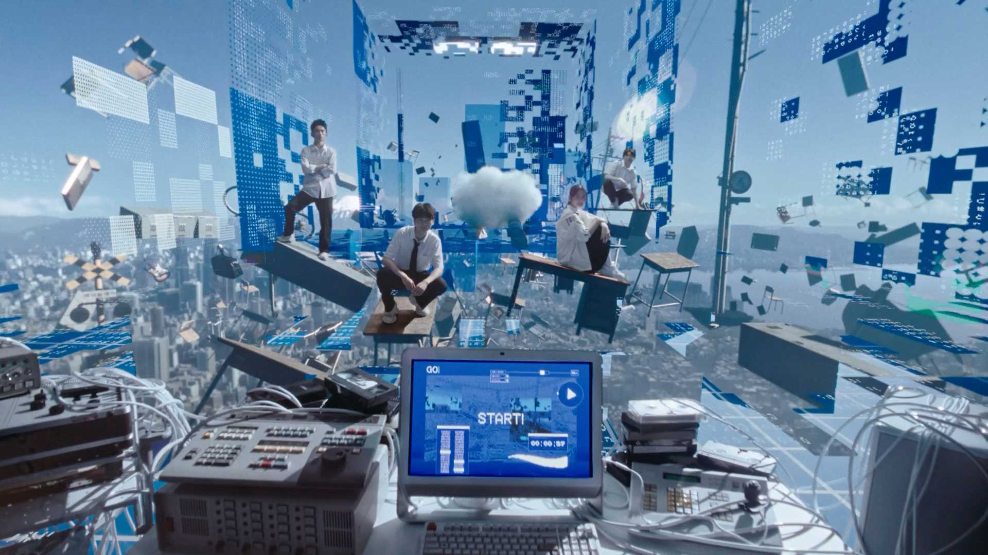 香港 POCARI SWEAT「THE FUTURE NEEDS SWEAT」｜WORKS｜P.I.C.S.