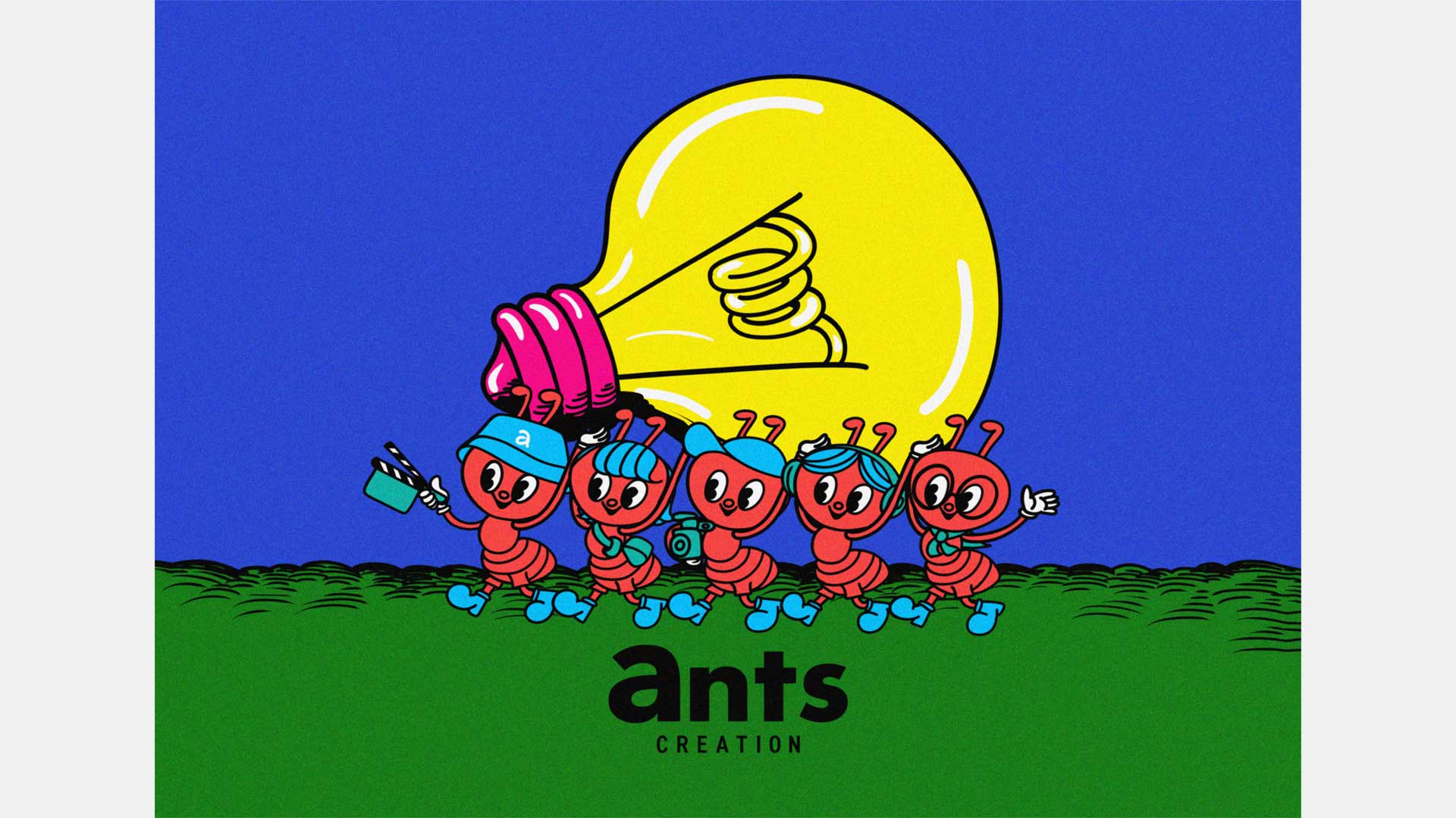 ants キービジュアル & キャラクターデザイン